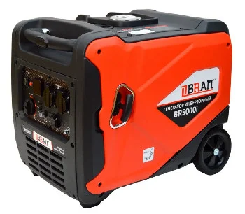 Генератор бензиновый инверторный BR5000i Brait 1