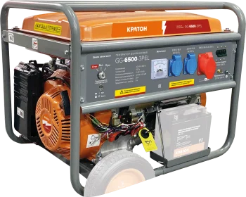 Генератор бензиновый Кратон GG-6500-3РEL